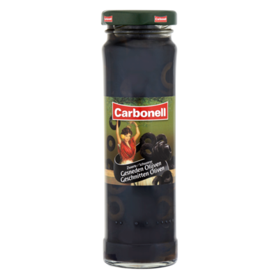 Carbonell Zwarte Gesneden Olijven