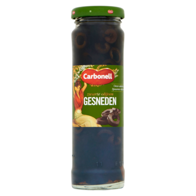 Carbonell Zwarte Olijven Gesneden
