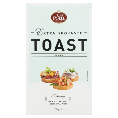 Jos Poell Krokant toast rond