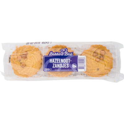 Bakkers Best Hazelnootzandjes roomboter