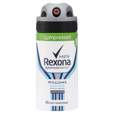 Rexona Deospray williams racing compressed