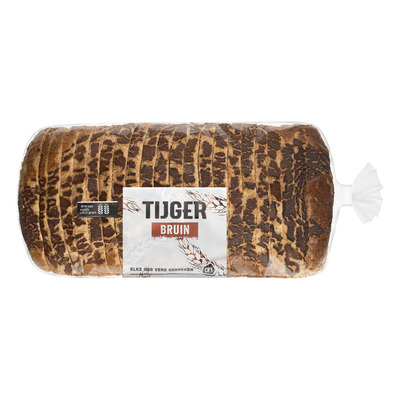 Huismerk Tijger bruin heel