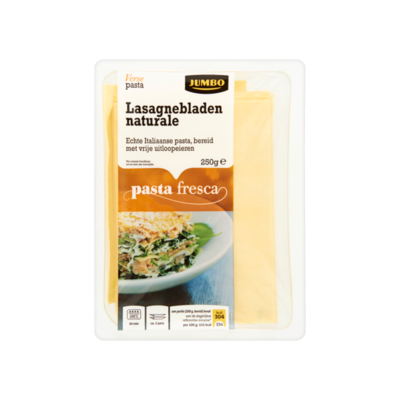 Huismerk Verse Pasta Fresca Lasagnebladen Naturale