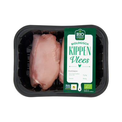 Huismerk Biologisch Kippenvlees Kipdijlapjes