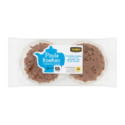Huismerk Pindakoeken Melkchocolade