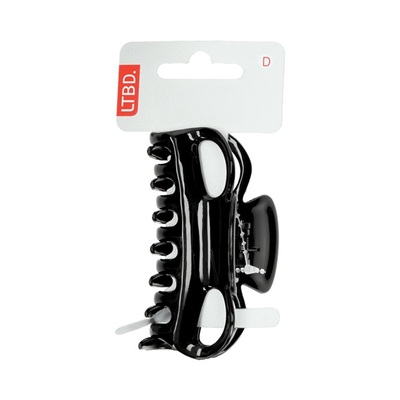 Ltbd Grote zwarte nylon haarklem