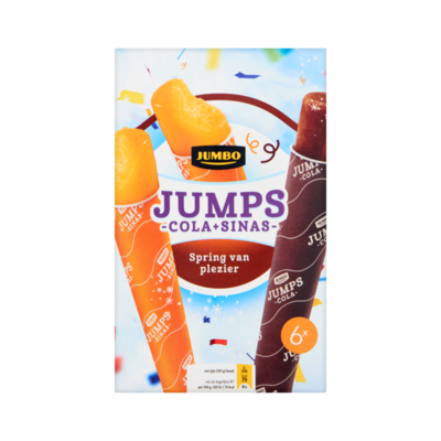 Huismerk Jumps Cola + Sinas