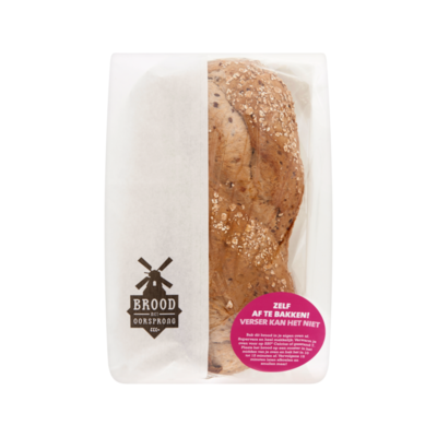 Huismerk Oerbrood Spelt Zelf Thuis Afbakken
