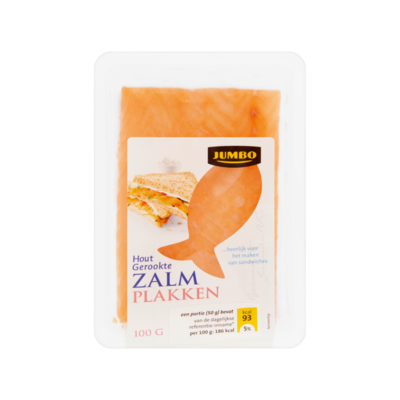 Huismerk Hout Gerookte Zalm Plakken