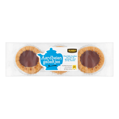 Huismerk Aardbeien Gebakjes