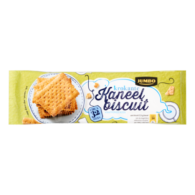 Huismerk Krokante Kaneel Biscuit