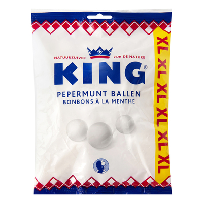 King Pepermuntballen xl zak