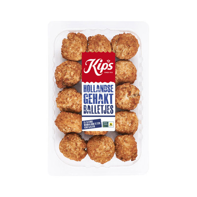 Kips Hollandse gehaktballetjes