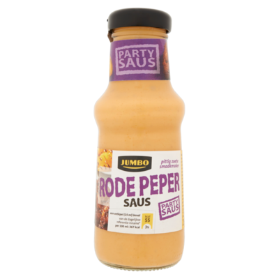 Huismerk Partysaus Rode Peper