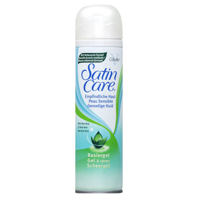 Gillette Satin care scheergel gevoelige huid