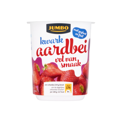 Huismerk Kwark Aardbei
