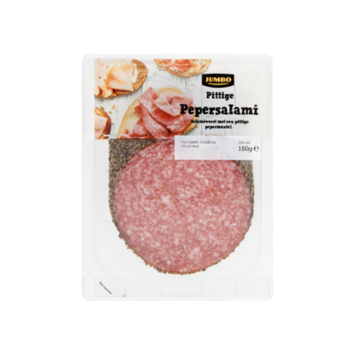 Huismerk Pittige Pepersalami