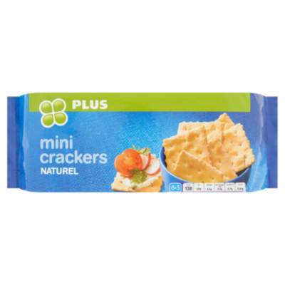 Huismerk Mini crackers naturel