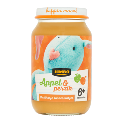 Huismerk Appel & Perzik 6+ Maanden