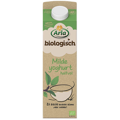Arla Biologische milde yoghurt halfvol