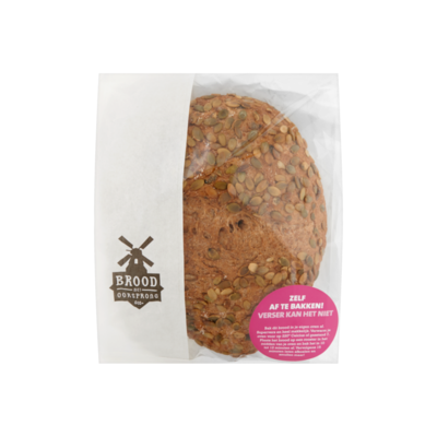 Huismerk Oerbrood Pompoen Zelf Thuis Afbakken