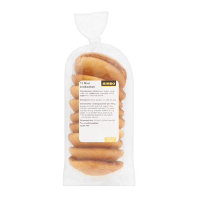Huismerk Mini Eierkoeken 10 Stuks