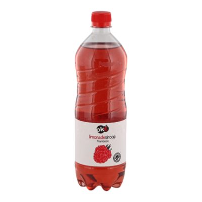 Budget Huismerk Siroop framboos