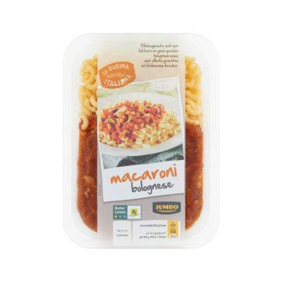 Huismerk Macaroni Bolognese
