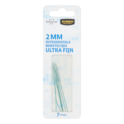 Jumbo Dental Care 2 mm Interdentale Borsteltjes Extra Fijn
