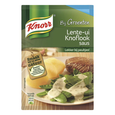 Knorr Mix lente ui knoflooksaus