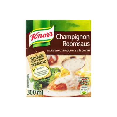 Knorr Saus Champignon Roomsaus
