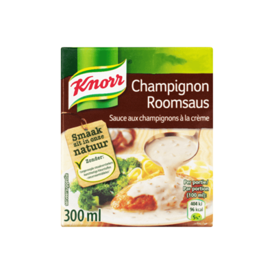 Knorr Saus Champignon Roomsaus