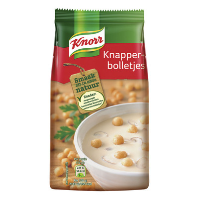 Knorr Soep croutons knapperbollen