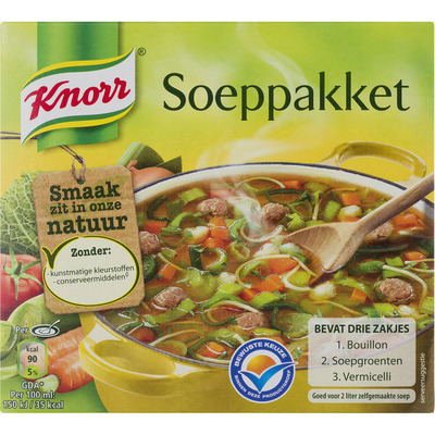 Knorr Soep soeppakket