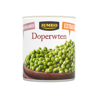 Huismerk Doperwten Extra Fijn