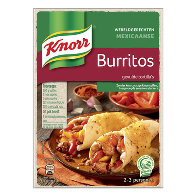 Knorr Wereldgerechten burritos