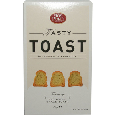 Jos Poell Tasty toast peterselie & knoflook