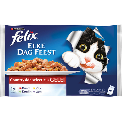 Felix Elke dag feest malse reepjes vlees