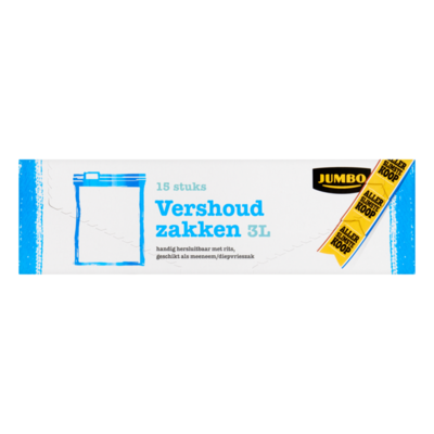 Huismerk Vershoudzakken Allerslimste Koop 3 Liter
