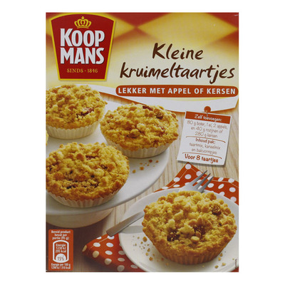 Koopmans Kleine kruimeltaartjes