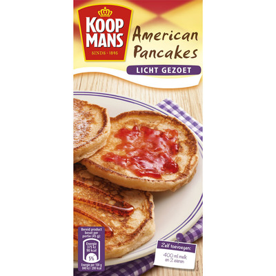 Koopmans Mix voor Amerikaanse pancakes