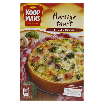 Koopmans Mix voor hartige taart naturel