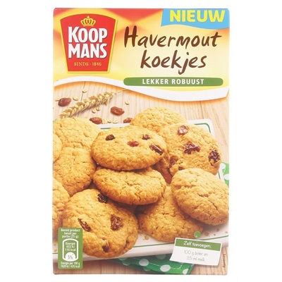 Koopmans Mix voor havermoutkoekjes