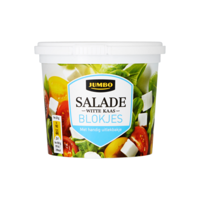 Huismerk Salade Witte Kaas Blokjes