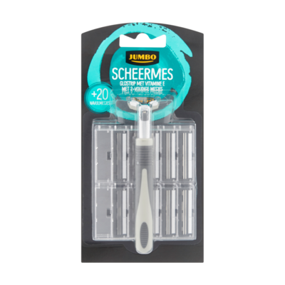 Huismerk Scheermes +20 Navulmesjes