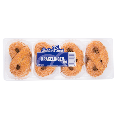 Bakkers Best Krakelingen gesuikerd roomboter
