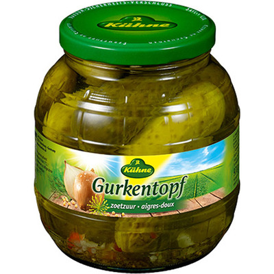 Kuhne Gürkentopf zoetzuur