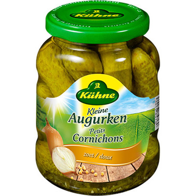 Kuhne Kleine augurken zoet