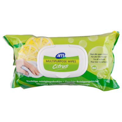 Am Clean Reinigingsdoekjes multi citrus