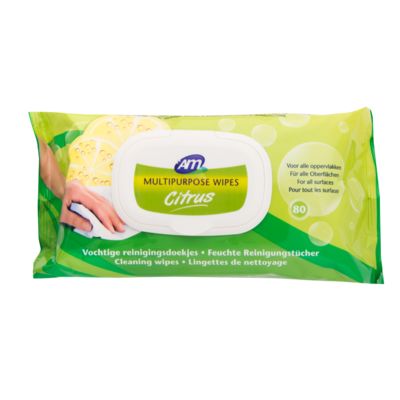 Am Clean Reinigingsdoekjes multi citrus